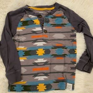 Toddler Boy Long Sleeve Henleys 3T Lot of 4 Q013